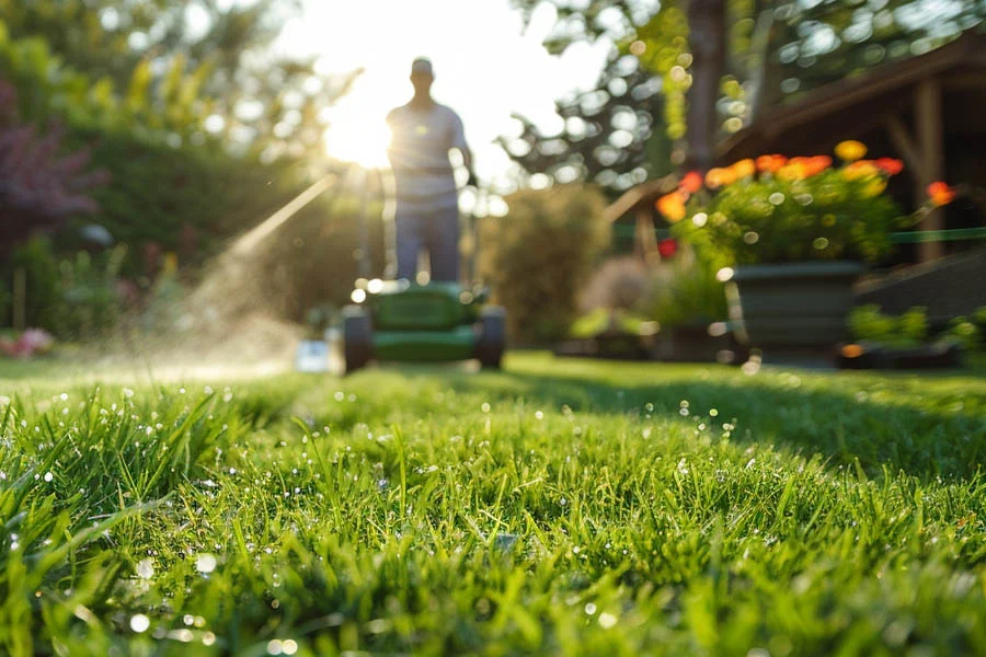 electric self propelled lawn mowers